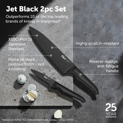 Furi Jet Black 2 Piece Set