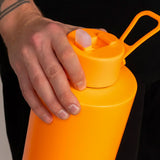 34oz Bottle with flip lid Khaki