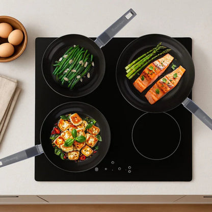 Stanley Rogers Statement 3 Piece Fry Pan Set 20cm 24cm 28cm