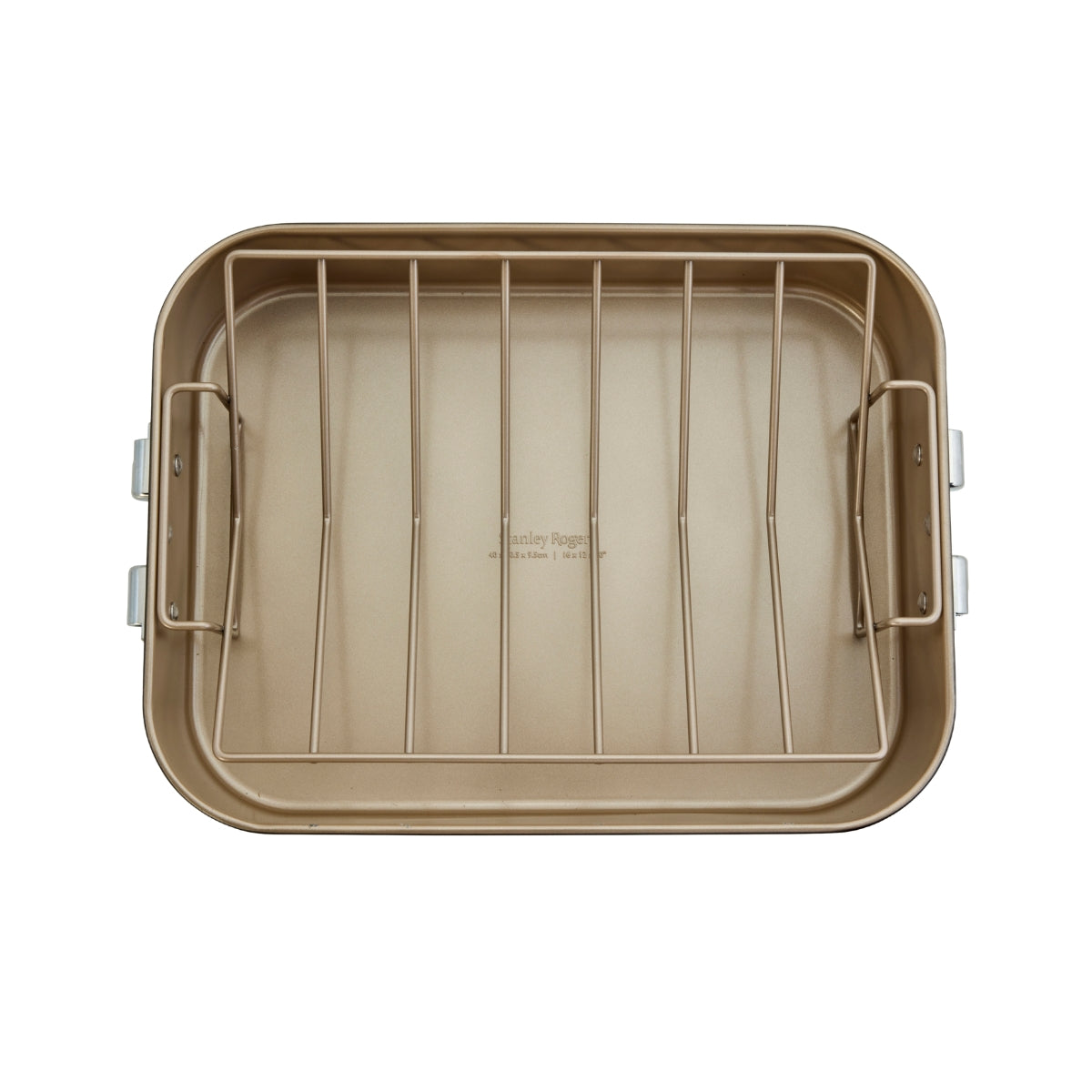 Stanley Rogers Ceramabake Roaster with Rack 33.5 x 46 x 11.5cm