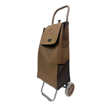 Sachi Cosmo Weatherproof Shopping Trolley - Tan