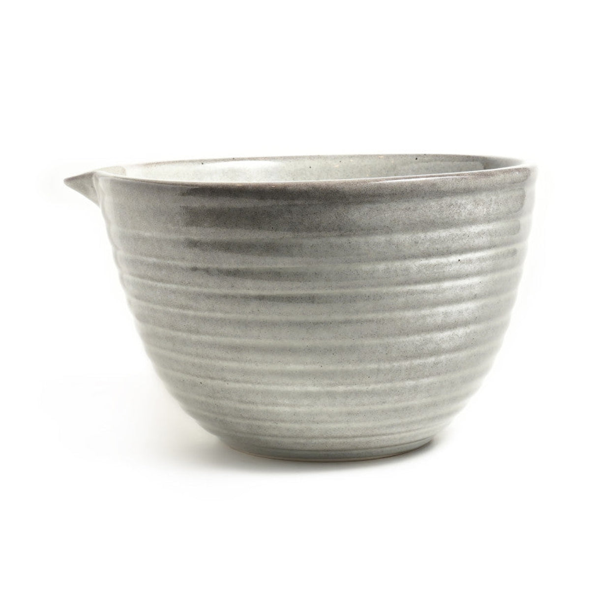 Lunde Mixing Bowl - Reactive Grey