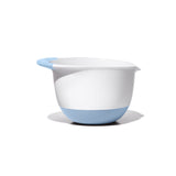 Oxo Good Grips 3pce Mixing Bowl Set | Small bowl with light blue accents