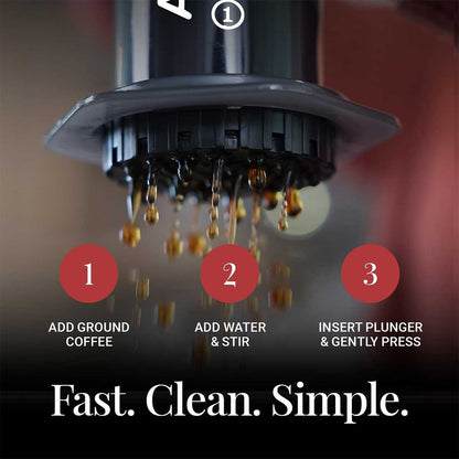 AeroPress Original Coffee Maker Fast Simple Clean