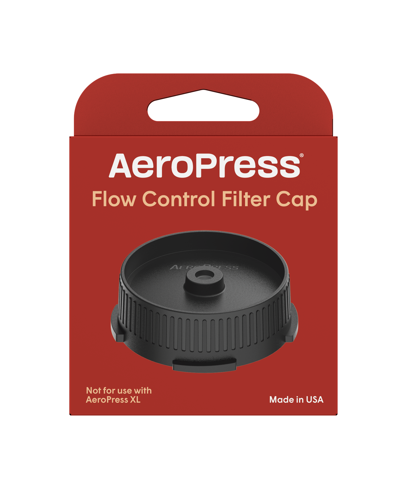 AeroPress Flow Control Cap in Hangsell Pack