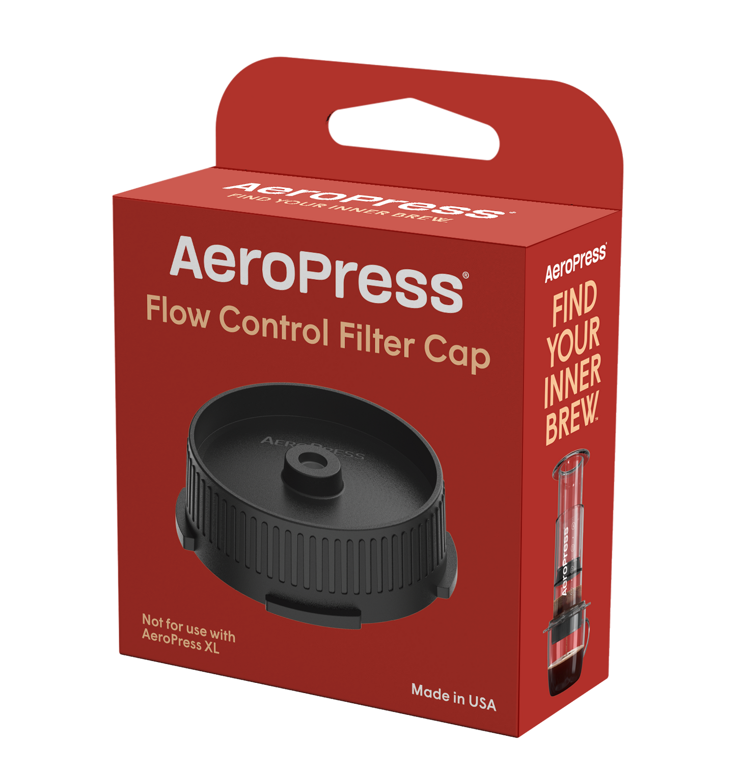 Flow Control Filter Cap for the Aeropress