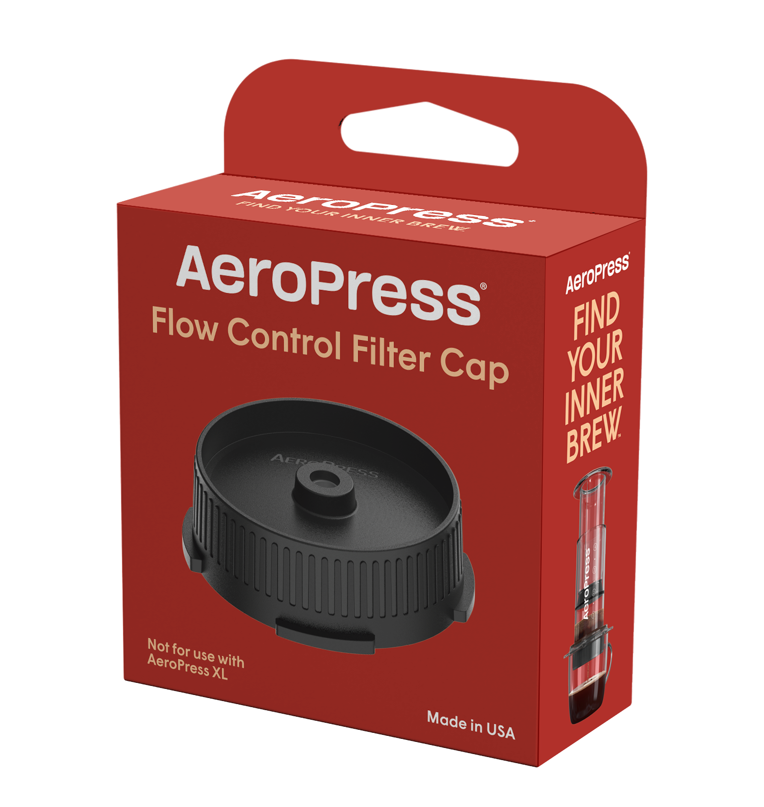 Flow Control Filter Cap for the Aeropress