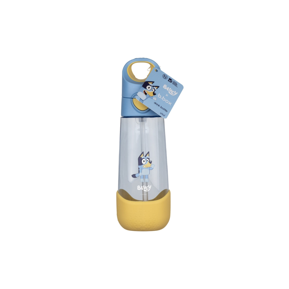 b.box Tritan Drink Bottle 600ml Bluey