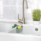 Joie Double Faucet Sink Caddy In Sink