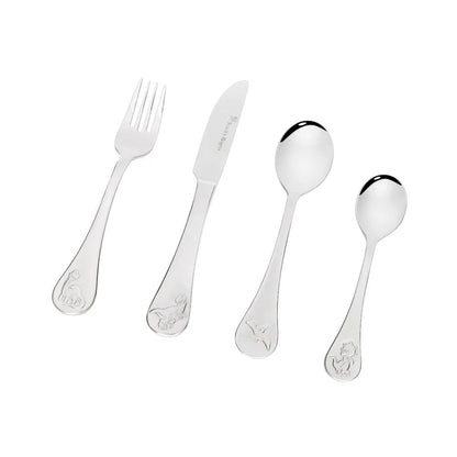 4Pc Kids Cutlery Dinosaur
