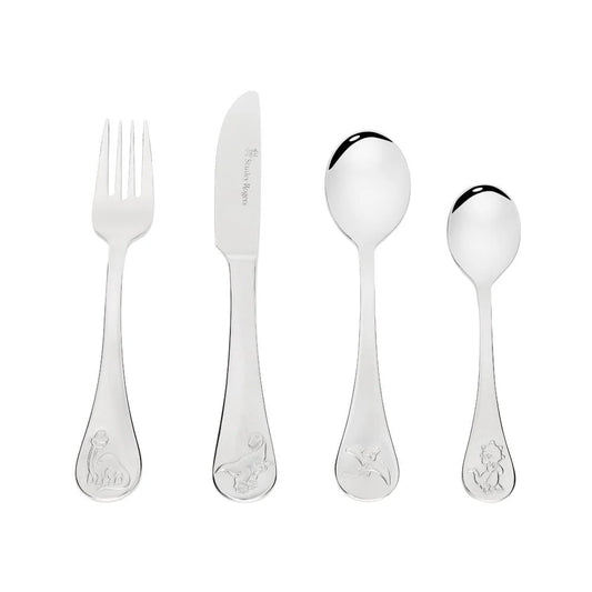 4Pc Kids Cutlery Dinosaur