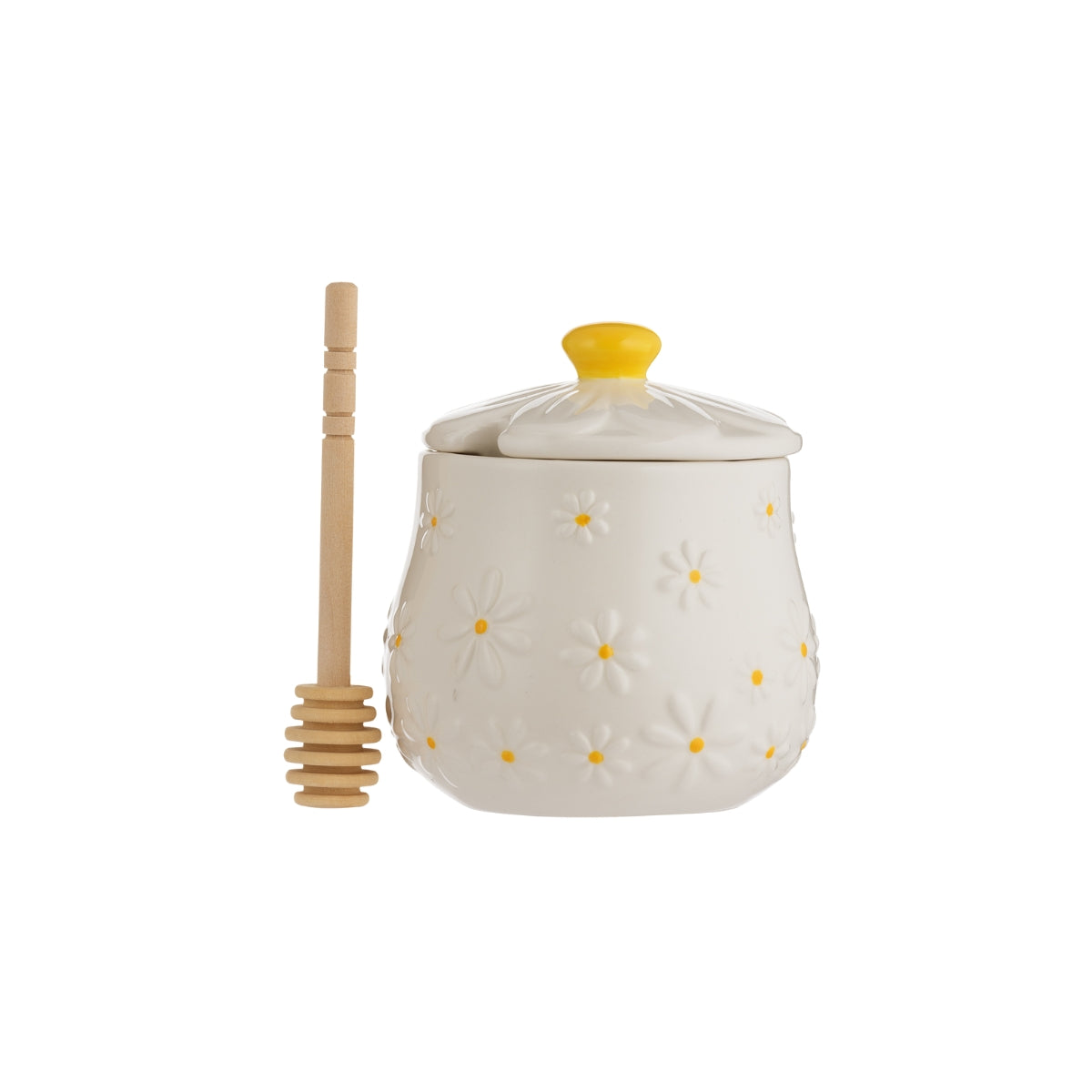 Price and Kensington Daisy Honey Pot And Drizzler 450ml