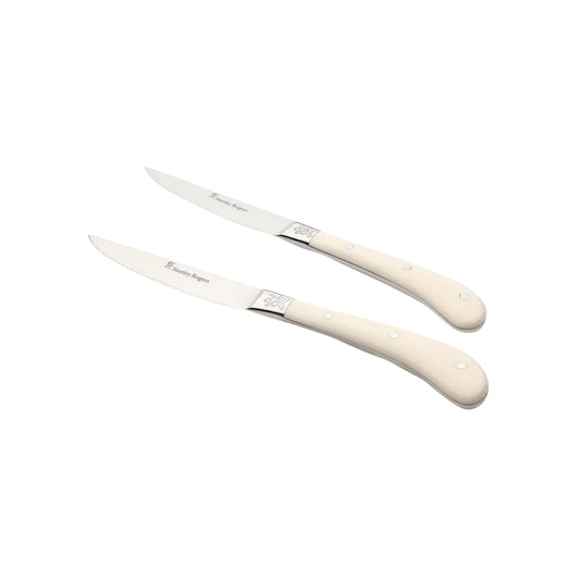 Stanley Rogers Pistol Grip Artisan Steak Knives Cream 4 Piece Set