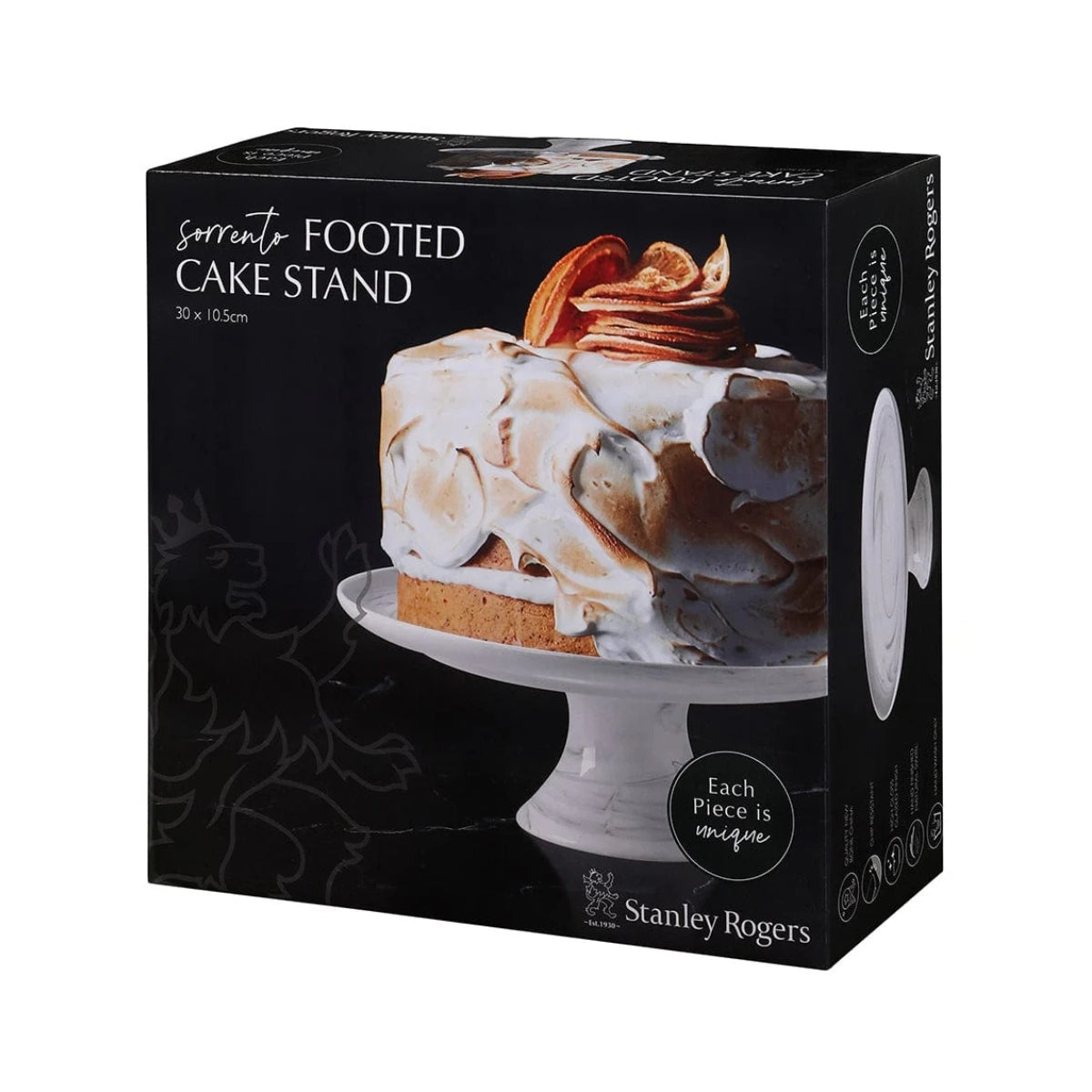 Stanley Rogers Sorrento Footed Cake Stand 30cm Gift Boxed