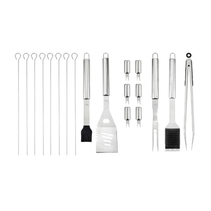 Wiltshire 20 Piece BBQ Set Zip Case