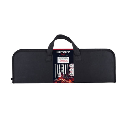 Wiltshire 20 Piece BBQ Set Zip Case