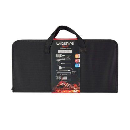 Wiltshire 20 Piece BBQ Set Zip Case Including 6x Steak Knives