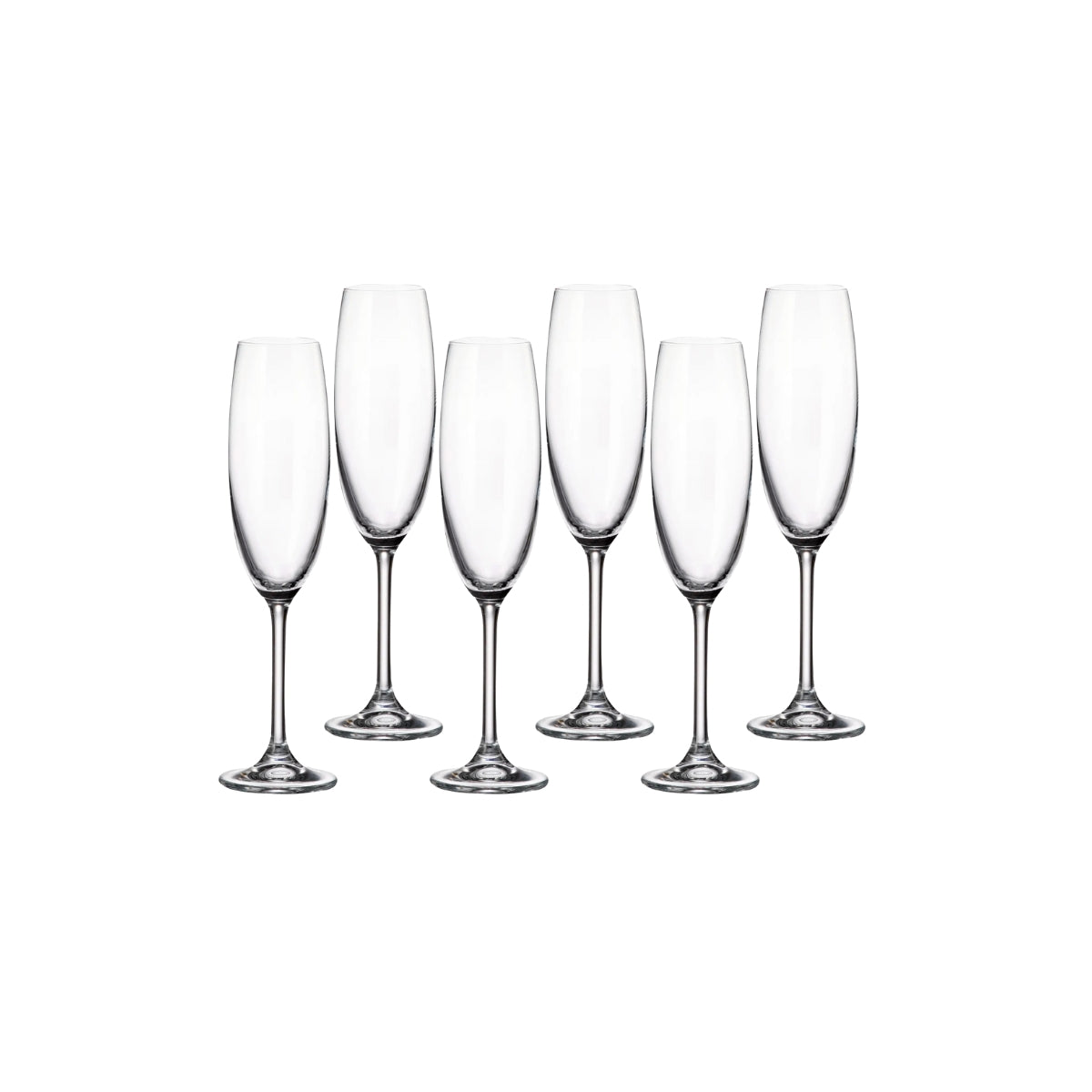 Bohemia Colibri Flute Set Of 6 220ml