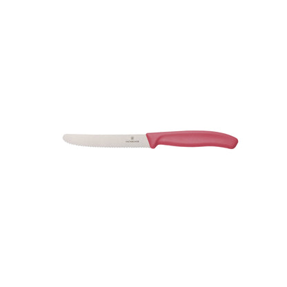 Victorinox Steak and Tomato Knife 11cm - Raspberry Sorbet