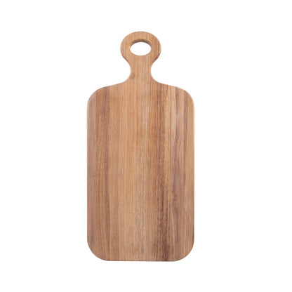 Alfresco Lane 4 Pce Oblong Acacia Wood Cheese Paddle With Knives - 43 x 20cm