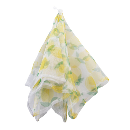 Alfresco Lane Square Nylon Net Food Cover 40cm - Lemons