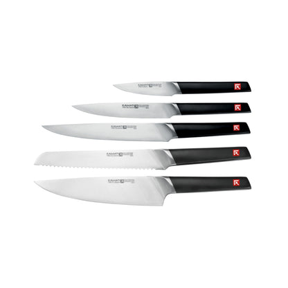 Kamati Knife Block Set With Tablet Stand - 6 Piece
