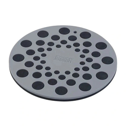 Spot-On Set of 2 Silicone Trivets (Round) - Grey