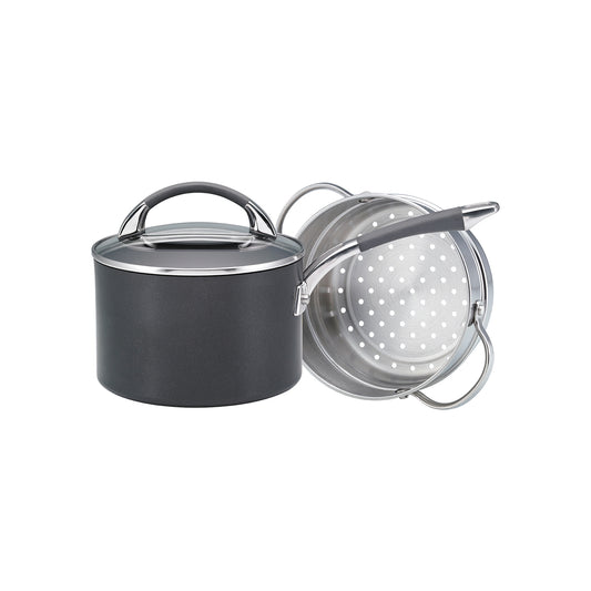 Anolon Endurance+ 18cm / 2.8 Litre Saucepan with Bonus Streamer