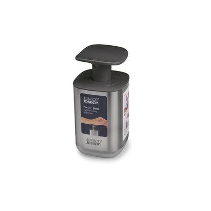 Presto Steel Soap Dispenser - Grey