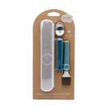 Melii Detachable Cutlery with Case in Packaging