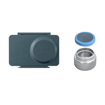OmieBoxUp Hot and Cold Bento Box Graphite
