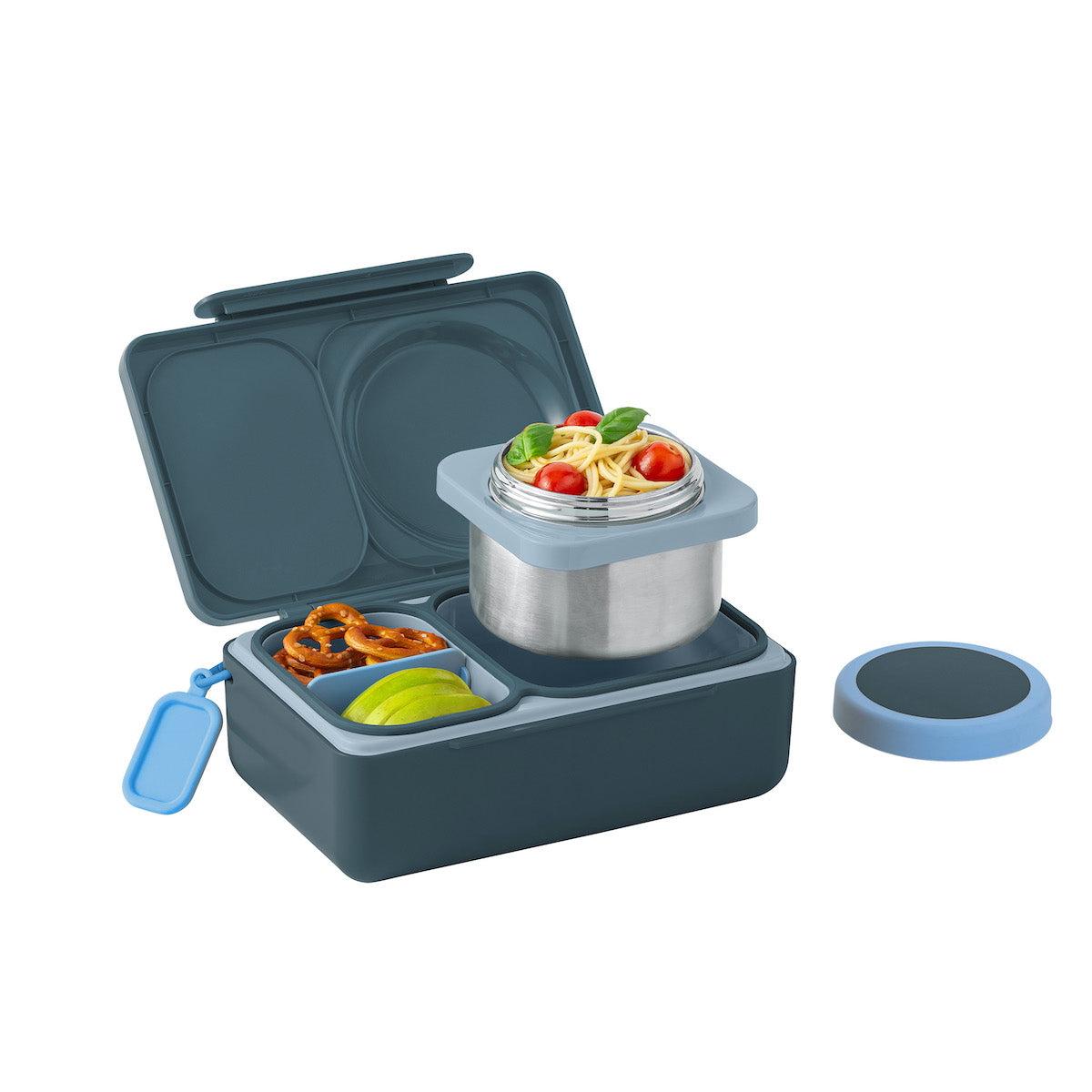 OmieBoxUp Hot and Cold Bento Box Graphite