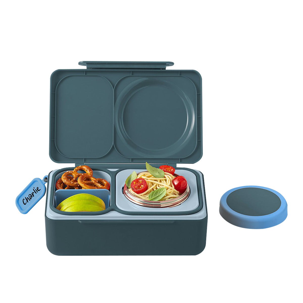 Omieboxup Hot And Cold Bento Box Graphite 