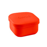 Omie Omiesnack Silicone Container 280ml - Red