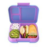 Open View of the Bentgo Pop Lunch Box in Periwinkle and Pink