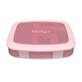 Bentgo Kids Print Leak-Proof Bento Lunch Box - Petal Pink Glitter