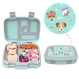 Puppy Print on the Bentgo Kids Print Leak Proof Bento Style Lunch Box