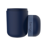 Bentgo Snack Cup 590ml Navy with Lid Off
