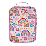Back of the Rainbow Sky Insulated Lunch Tote by Sachi