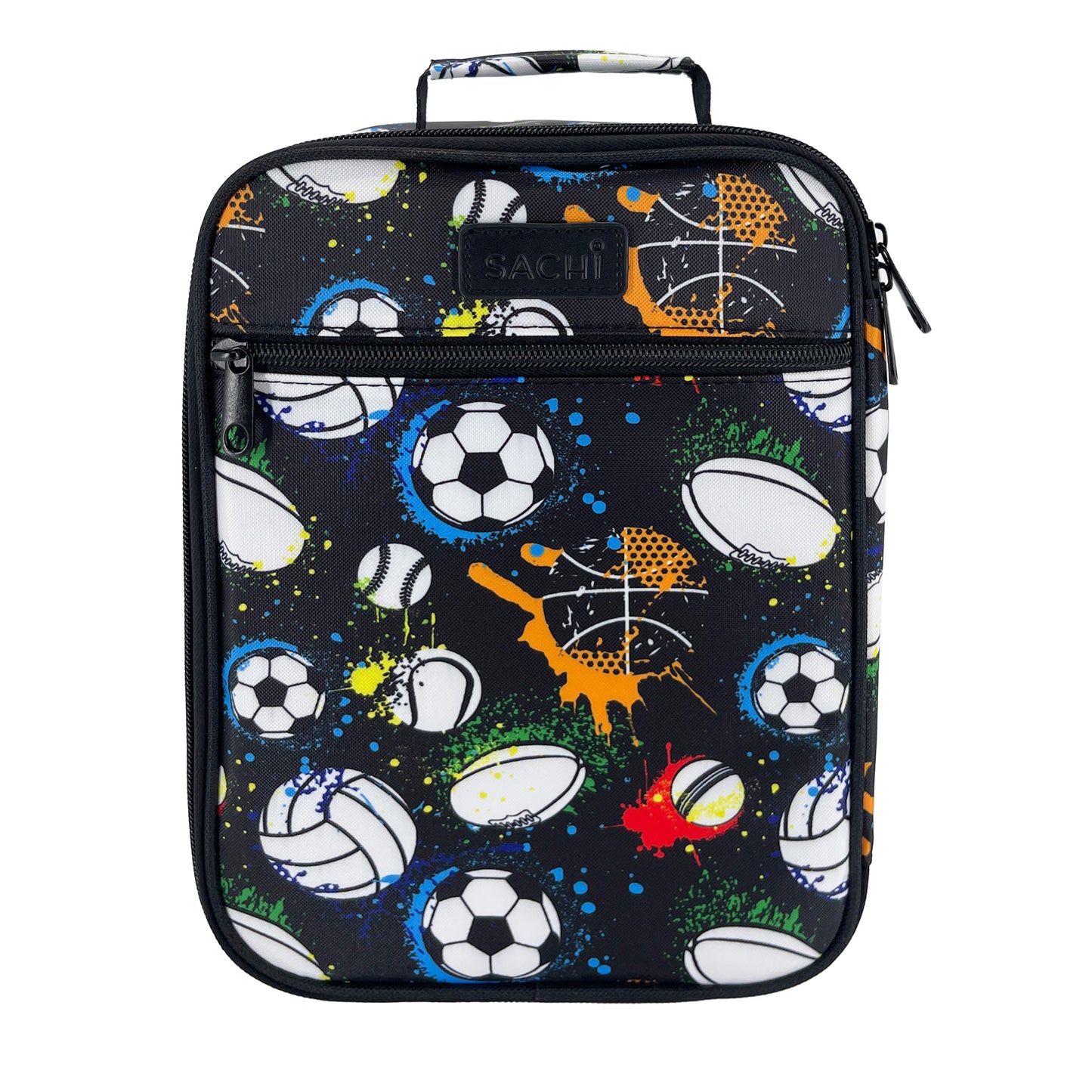 Front of the Sachi Insulated Lunch Bag Sports