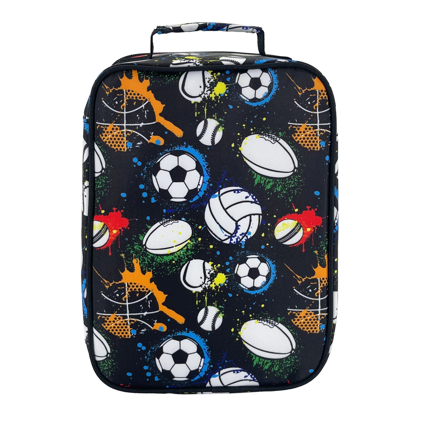 Back of the Sachi Style 225 Insulated Junior Lunch Tote Sports