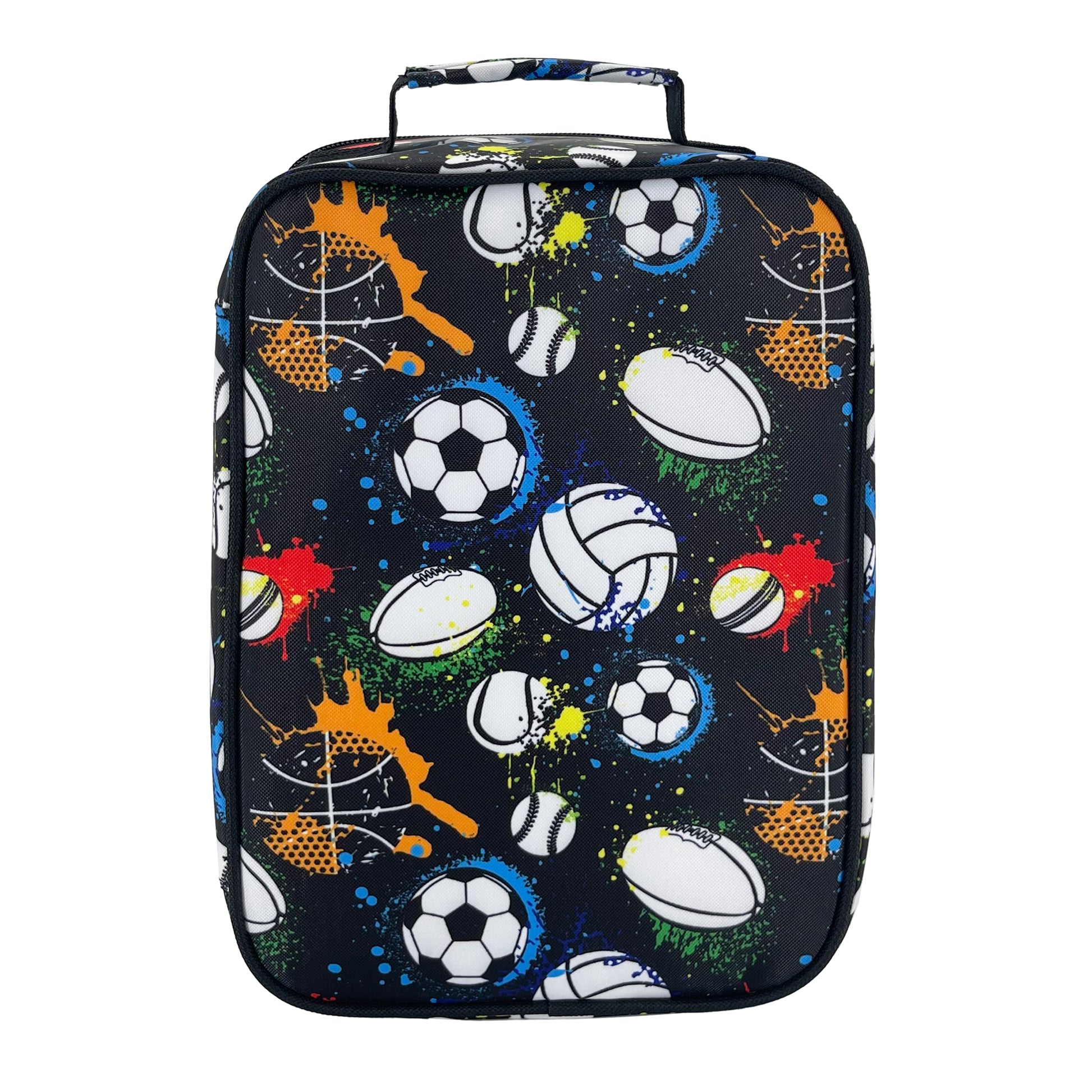 Back of the Sachi Style 225 Insulated Junior Lunch Tote Sports