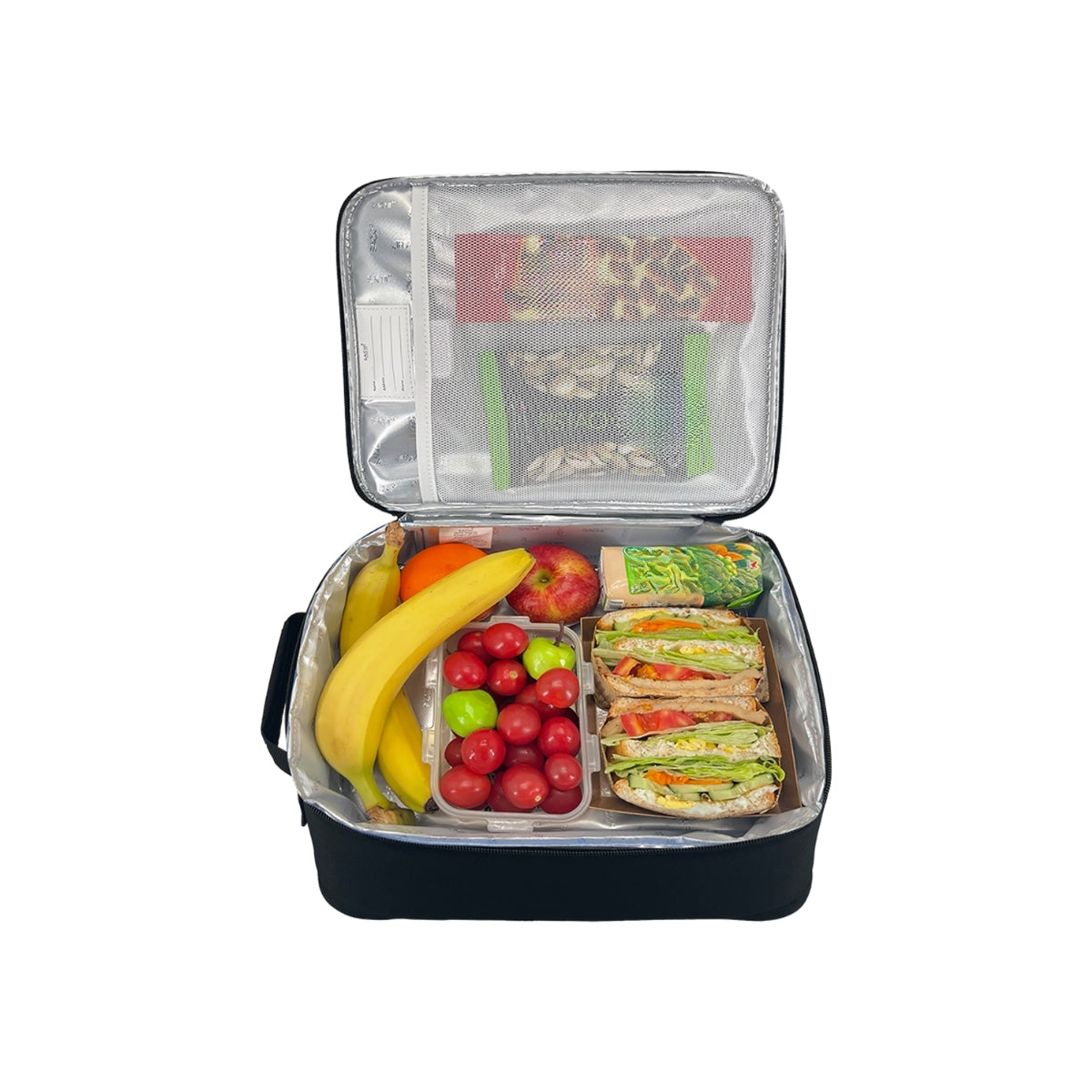 Sachi Junior Insulated Lunch Bag XL - Black