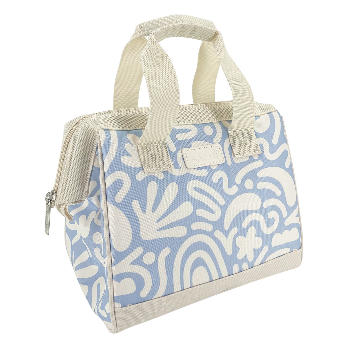 Sachi Insulated Lunch Bag - Blue Squiggles