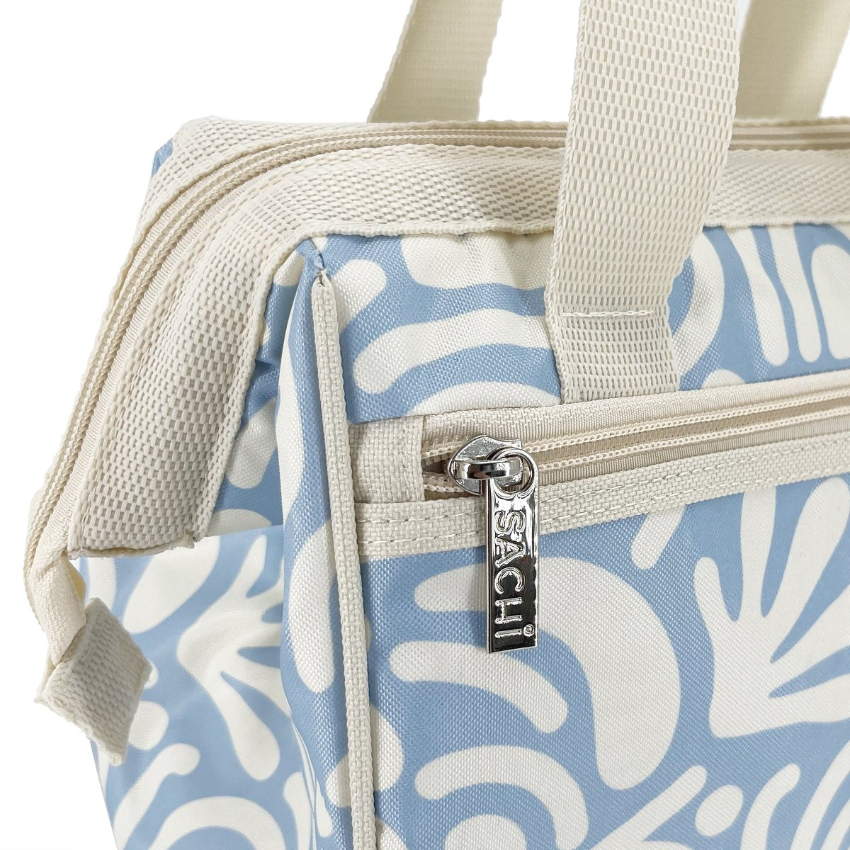 Sachi Insulated Lunch Bag - Blue Squiggles