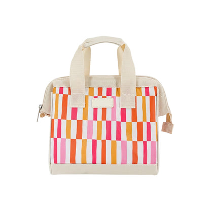 Sachi Insulated Lunch Bag - Sunset Stripes