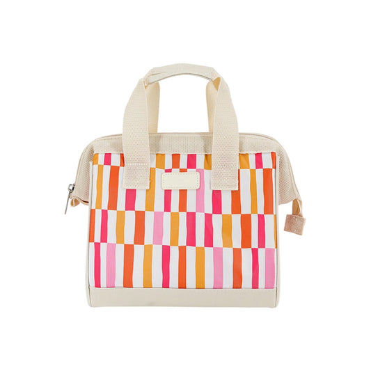 Sachi Insulated Lunch Bag - Sunset Stripes
