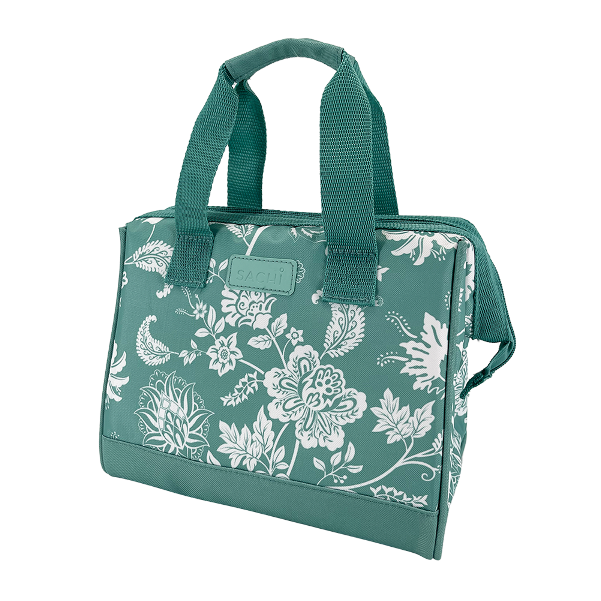 Sachi Style 34 Lunch Bag Insulated Green Paisley