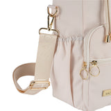 Sachi Cross Body Bottle Bag Close Up on Shoulder Strap