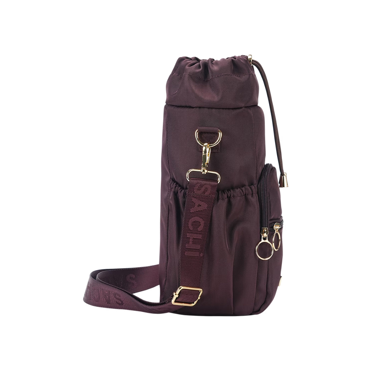 Sachi Crossbody Insulated Bottle Bag - Bordeaux